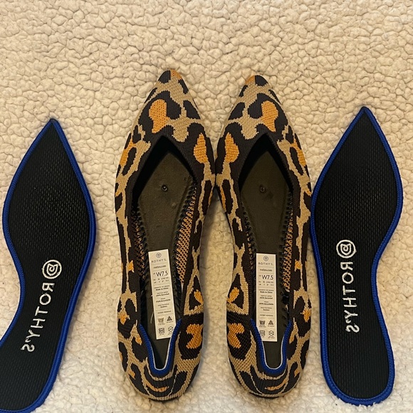 Rothy’s the Point Women’s Flats Dessert Cat - Picture 9 of 9